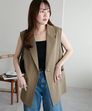 Loungedress】ジレジャケット | OUTLET(アウトレット)レディース