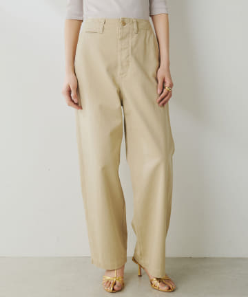 バイオ加工チノパンツ