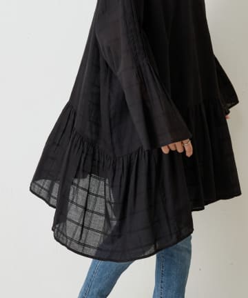 BEARDSLEY(ビアズリー) シャドーチェックチュニック