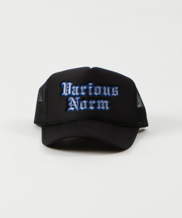 WHO’S WHO gallery(フーズフーギャラリー) VARIOUS NORM ロゴ刺繍メッシュCAP / OTTO(オットー)