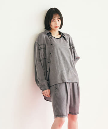 OUTLET(アウトレット) 【Kastane】【WHIMSIC】オーバーダイサテンイージーショーツ