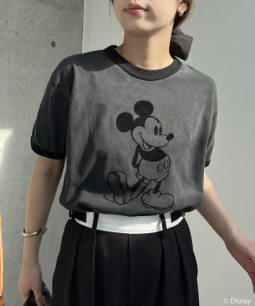 〈GOOD ROCK SPEED〉MICKEY / リンガーTシャツ