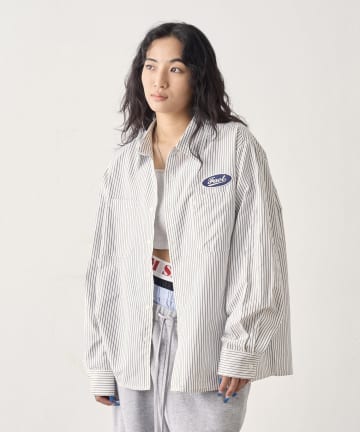 WHO’S WHO gallery(フーズフーギャラリー) 【UNISEX/ユニセックス】COOPER FACTロゴワッペンシャツ