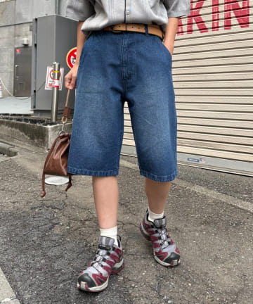 CIAOPANIC TYPY(チャオパニックティピー) 【UNISEX】アソートデニムバミューダパンツ