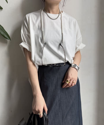 【WEB限定】 USAコットンビッグシルエットTEE
