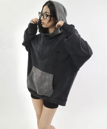 OUTLET(アウトレット) 【WHO'S WHO gallery】【Sourcream】フェードパーカー