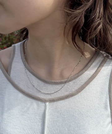 Lattice(ラティス) ＜silver925＞チェーンネックレス