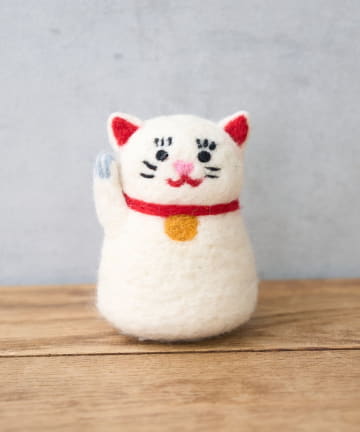 BIRTHDAY BAR(バースデイバー) フェルトマスコット　マネキネコ