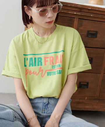 OUTLET(アウトレット) 【Discoat】マルシェスーベニアTシャツ