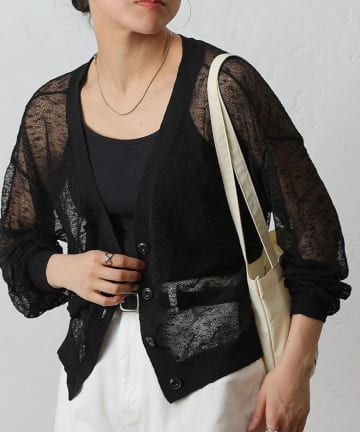 COLONY 2139(コロニー トゥーワンスリーナイン) スラブシアーカーディガン