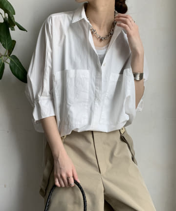 【WEB限定】キャンディースリーブブラウス