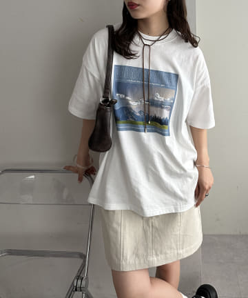 DISCOAT(ディスコート) 【WEB限定】DADDYビッグ半袖Tシャツ