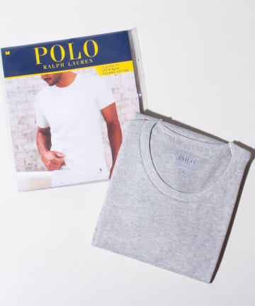 【POLO RALPH LAUREN】クルーネックアンダーシャツ Tシャツ