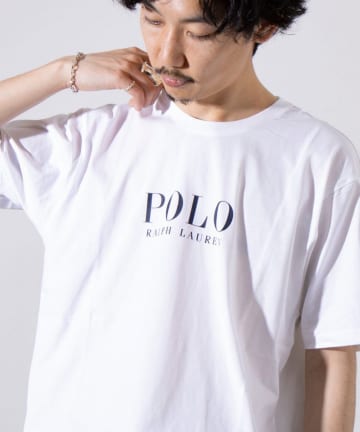 【POLO RALPH LAUREN】ロゴ クルーネックTシャツ