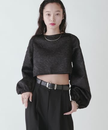 Lui's(ルイス) ワッシャーサテンボレロ