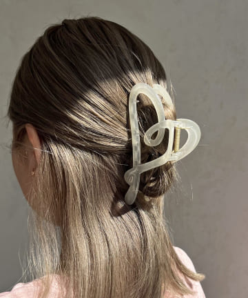 Lattice(ラティス) 【人気の為再入荷/新色追加】ビッグハートクリップ