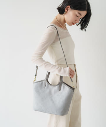 russet(ラシット) [人気素材が今年も登場]刺し子ミニトートバッグ