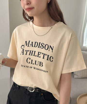 DISCOAT(ディスコート) 【WEB限定】MADISONコンパクトTシャツ
