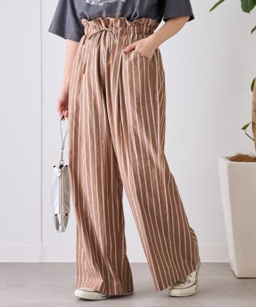 CIAOPANIC TYPY(チャオパニックティピー) 【GOOD HOLIDAY】アソートストライプ柄パンツ