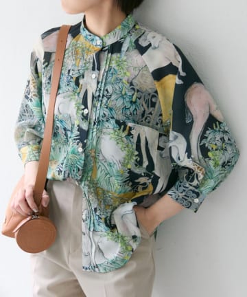 ear PAPILLONNER(イア パピヨネ) 【SWASH(スウォッシュ)×ear】別注ブラウス