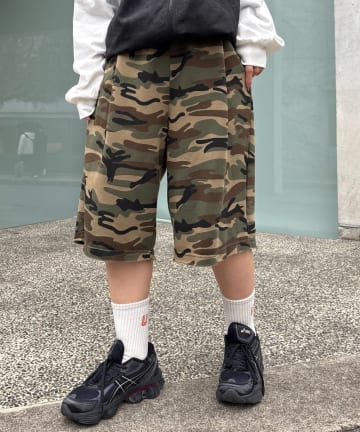 CIAOPANIC TYPY(チャオパニックティピー) 【UNISEX】アソート柄スウェットハーフパンツ