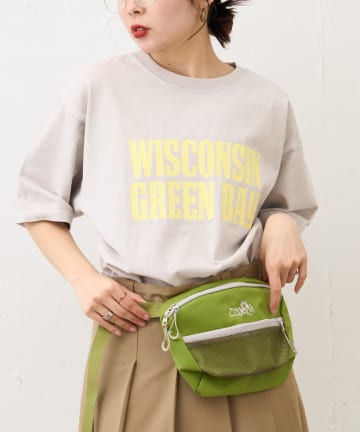 CIAOPANIC TYPY(チャオパニックティピー) 【UNISEX】アシッドウォッシュ加工ロゴTEE
