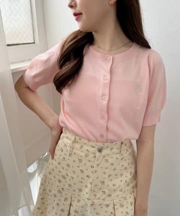 NICE CLAUP / OLIVE des OLIVE OUTLET(ナイスクラップ  / オリーブ デ オリーブ アウトレット) 【one after another】推し色カラフルカーデ