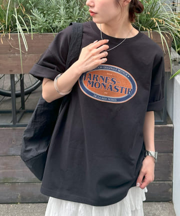 【ユニセックス】サークルロゴTシャツ