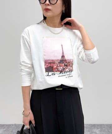 シルケットPARI ロンTシャツ