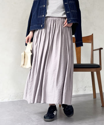 オーガンジースカート