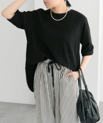 ear PAPILLONNER(イア パピヨネ) 《動画あり/綿100％》カットトップス【SUM1 STYLE(スミスタイル)】