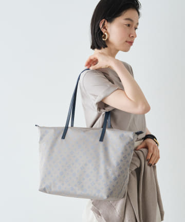 russet(ラシット) ［380g/軽量］ファスナー付き　ナイロントートバッグ