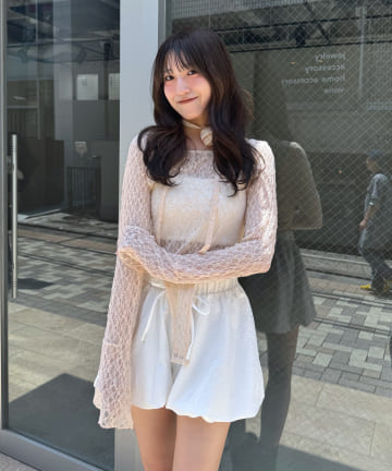 [mline]ボディスーツ レースチョーカー