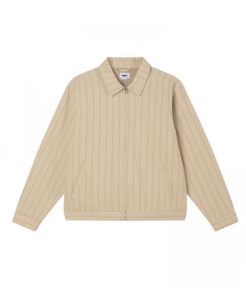 WHO’S WHO gallery(フーズフーギャラリー) 【OBEY/オベイ】STRIPE ZIP UP JACKET