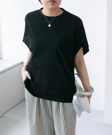 ear PAPILLONNER(イア パピヨネ) 立体スリーブTシャツ【SUM1 STYLE(スミスタイル)】