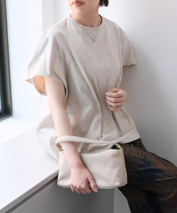 ear PAPILLONNER(イア パピヨネ) 立体スリーブTシャツ【SUM1 STYLE(スミスタイル)】