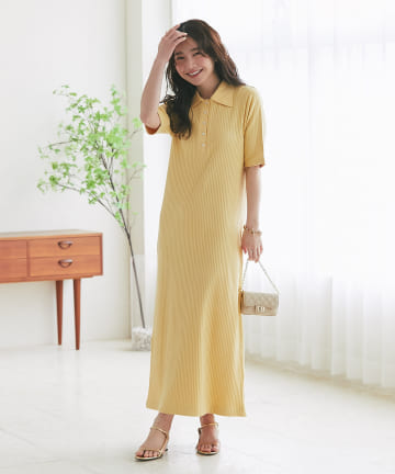 La boutique BonBon(ラブティックボンボン) ポロTeeワンピース
