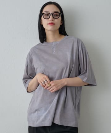 COLONY 2139(コロニー トゥーワンスリーナイン) フェード天竺ヘンリーネックTEE