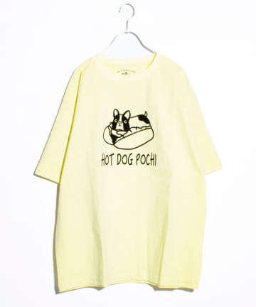 FREDY & GLOSTER(フレディ アンド グロスター) 【POCHITAMALAND】HOT DOG POCHIホットドッグポチTシャツ