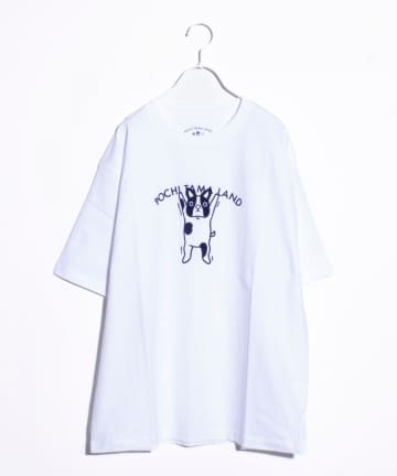 【POCHITAMALAND】weight lifting pochi Tシャツ