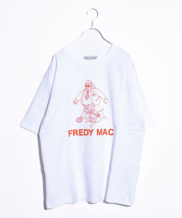 【FREDYMAC】プレッピーおじさん dog run オリジナルボディTシャツ