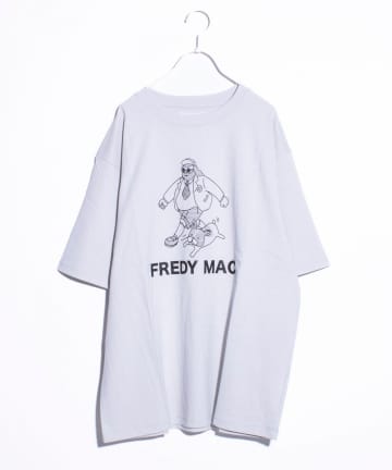 FREDY & GLOSTER(フレディ アンド グロスター) 【FREDYMAC】プレッピーおじさん dog run オリジナルボディTシャツ