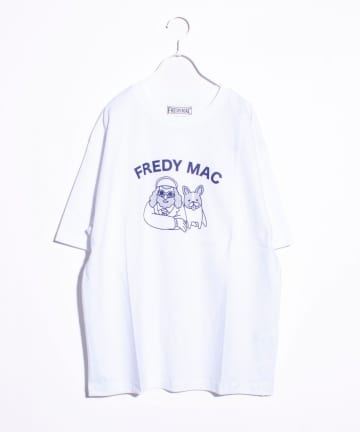 【FREDYMAC】プレッピーおじさん &dog オリジナルボディ Tシャツ