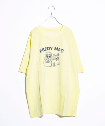 FREDY & GLOSTER(フレディ アンド グロスター) 【FREDYMAC】プレッピーおじさん &dog オリジナルボディ Tシャツ