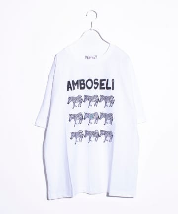 【FREDYMAC】AMBOSELi オリジナルボディ プリントTシャツ