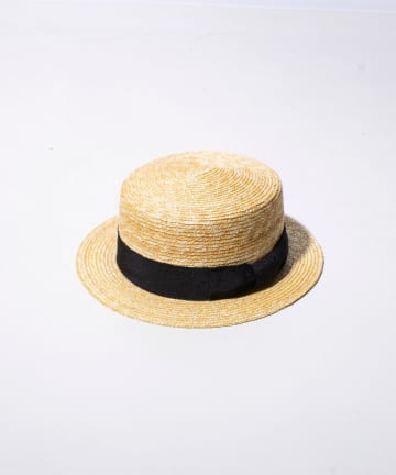 FREDY & GLOSTER(フレディ アンド グロスター) 【GLOSTER】STRAW BOATER HAT ストローハット 麦わら