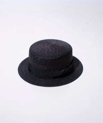 FREDY & GLOSTER(フレディ アンド グロスター) 【GLOSTER】STRAW BOATER HAT ストローハット 麦わら