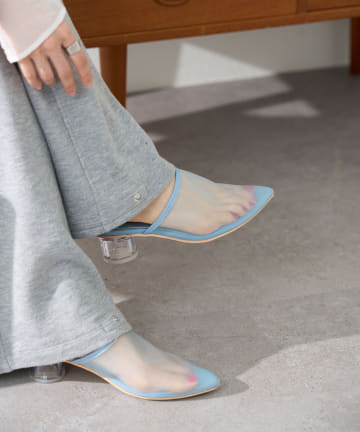 Kastane(カスタネ) *メッシュミュールサンダル