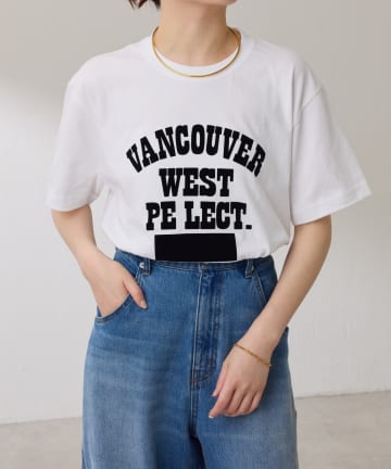 COLLAGE GALLARDAGALANTE(コラージュ ガリャルダガランテ) 【大人のロゴT】VANCOUVER フロッキーロゴT