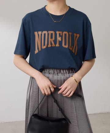 COLLAGE GALLARDAGALANTE(コラージュ ガリャルダガランテ) 【大人のロゴT】NORFOLK ロゴTシャツ